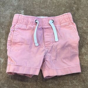 Crewcuts Light Pink Kids Shorts with Drawstring